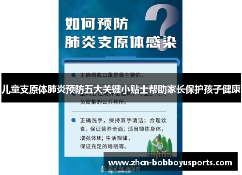 儿童支原体肺炎预防五大关键小贴士帮助家长保护孩子健康